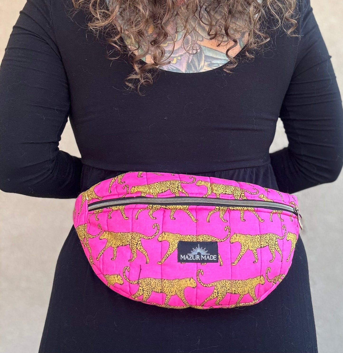 Hot Pink Quilted Fanny Pack – Cheetah Parade